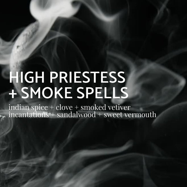 Bubble Jar Candle | High Priestess + Smoke Spells