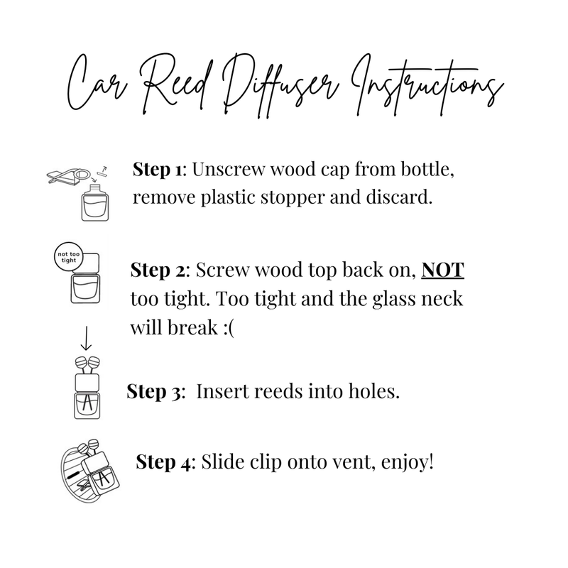 Car Diffuser | Peppered Petal