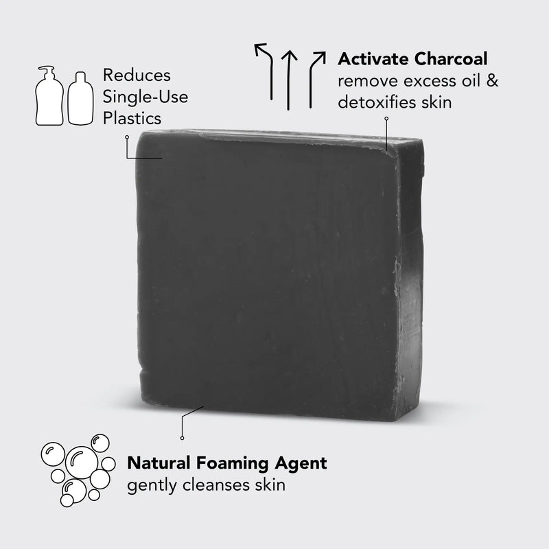 Charcol Solid Body Wash