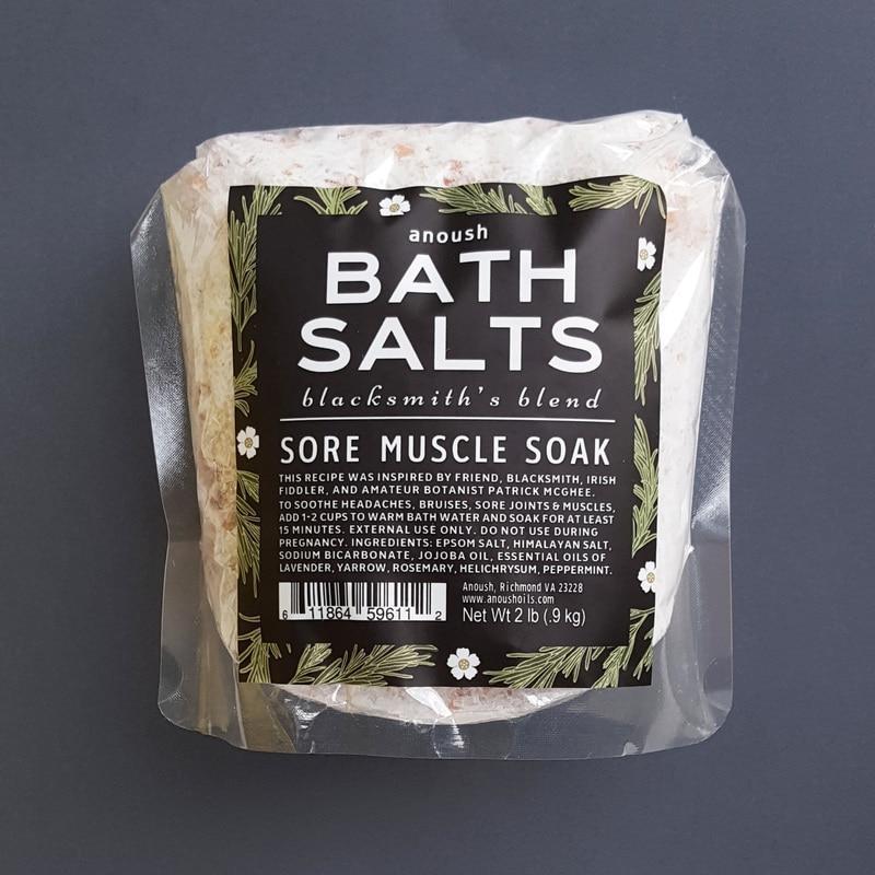 Anoush Blacksmith's Blend Sore Muscle Soak