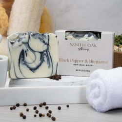 Black Pepper + Bergamot Bar Soap