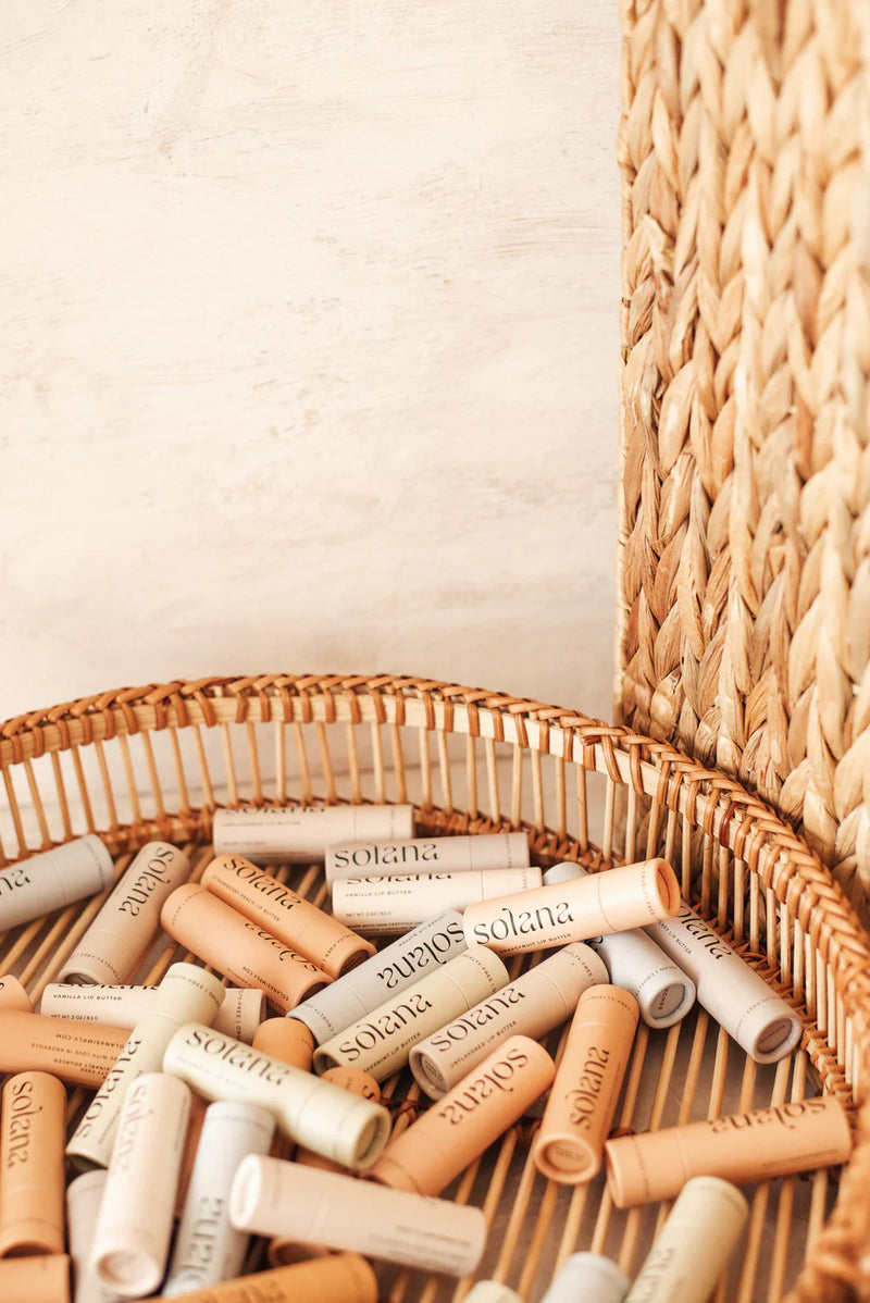 Eco-Friendly Vegan Peppermint Lip Butter