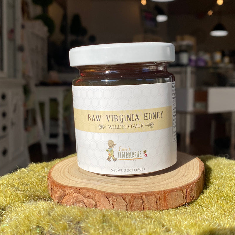Local Raw Virginia Wildflower Honey