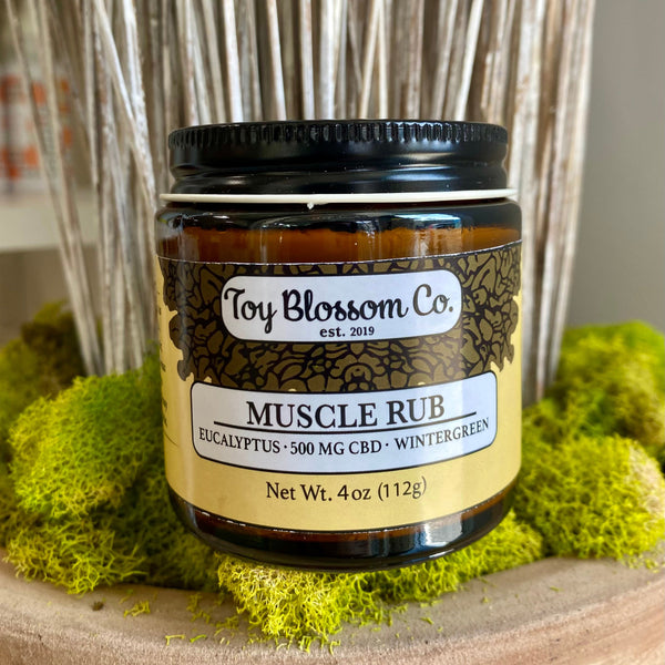 Muscle Rub | 4oz 500mg CBD