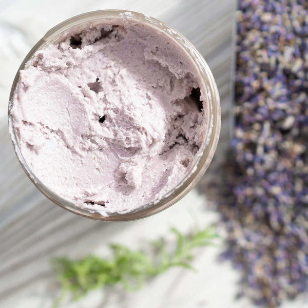 French Lavender Whipped Soap + Scrub