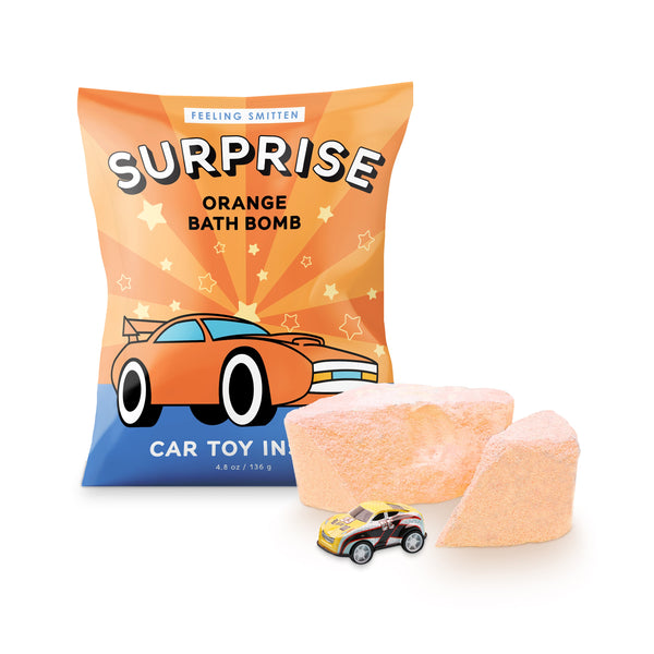 Race Car Surprise Bath Bomb
