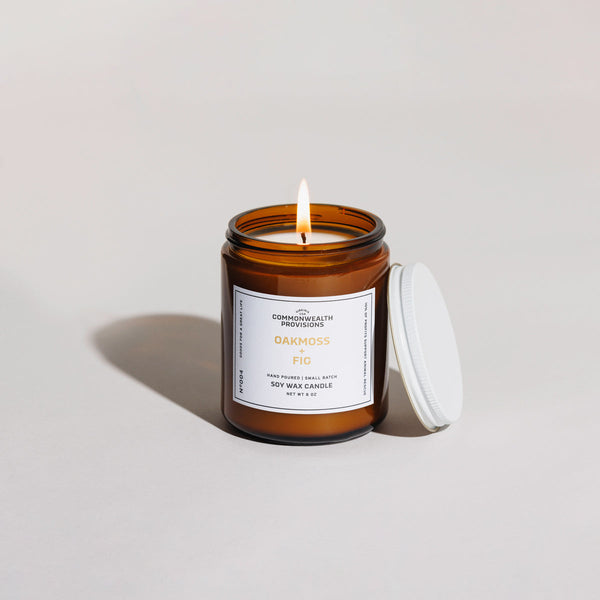 Soy Candle | Oakmoss + Fig