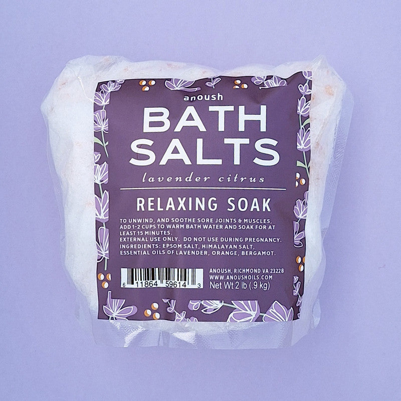Anoush Lavender Citrus Relaxing Soak