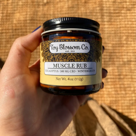 Muscle Rub | 4oz 500mg CBD