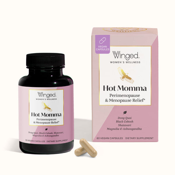 Winged Hot Momma Menopause Relief Capsules | 60ct