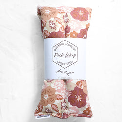 Neck + Body Hot/Cold Wrap | Mauve Flowers