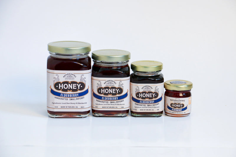 Elderberry Infused Honey 3.75oz
