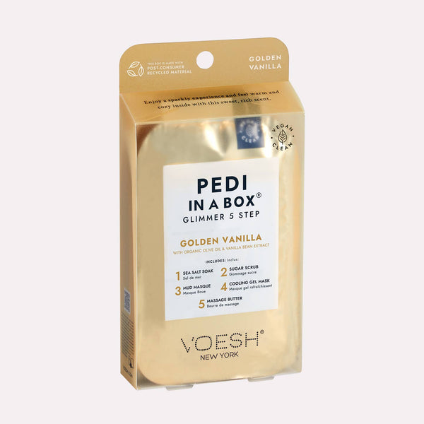 Pedi In A Box | Golden Vanilla 5pc Set