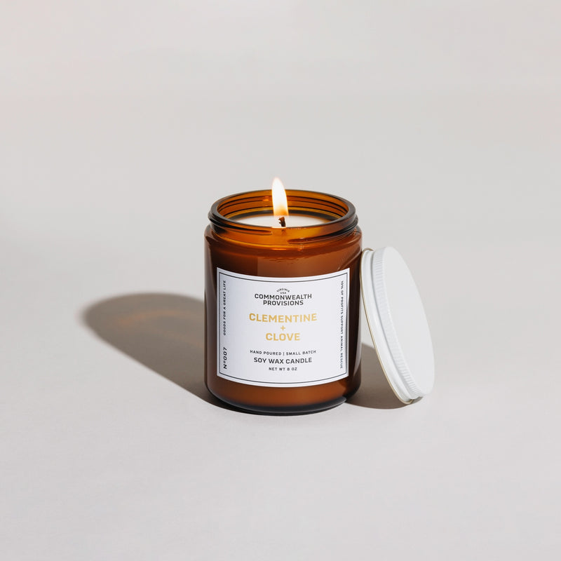 Soy Candle | Clementine + Clove