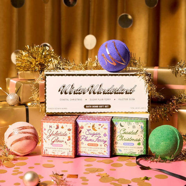 Winter Wonderland Holiday Bath Bomb Set