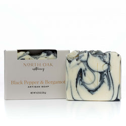 Black Pepper + Bergamot Bar Soap