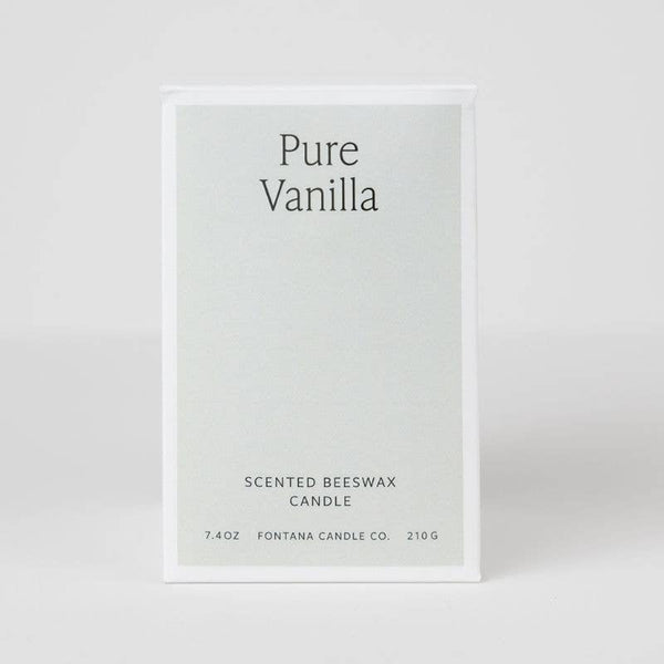 Pure Vanilla Beeswax Candle