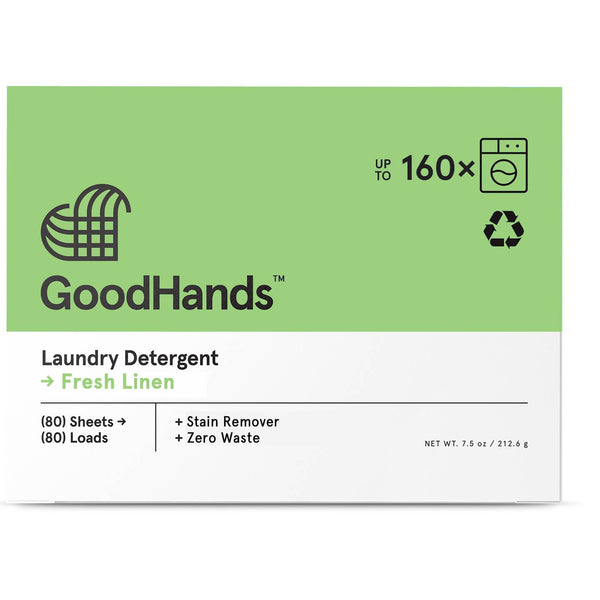 Laundry Detergent Sheets | Fresh Linen - 80 Loads