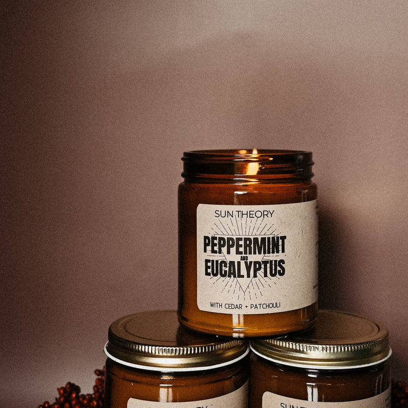 Peppermint + Eucalyptus Candle
