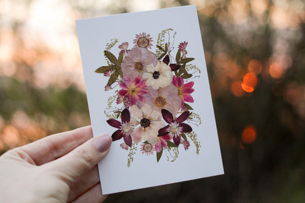 Anemone Poppy Card