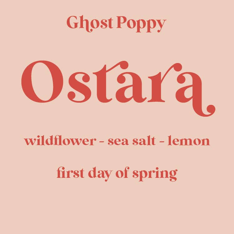 Ostara Incense | Wildflower - Sea Salt - Lemon