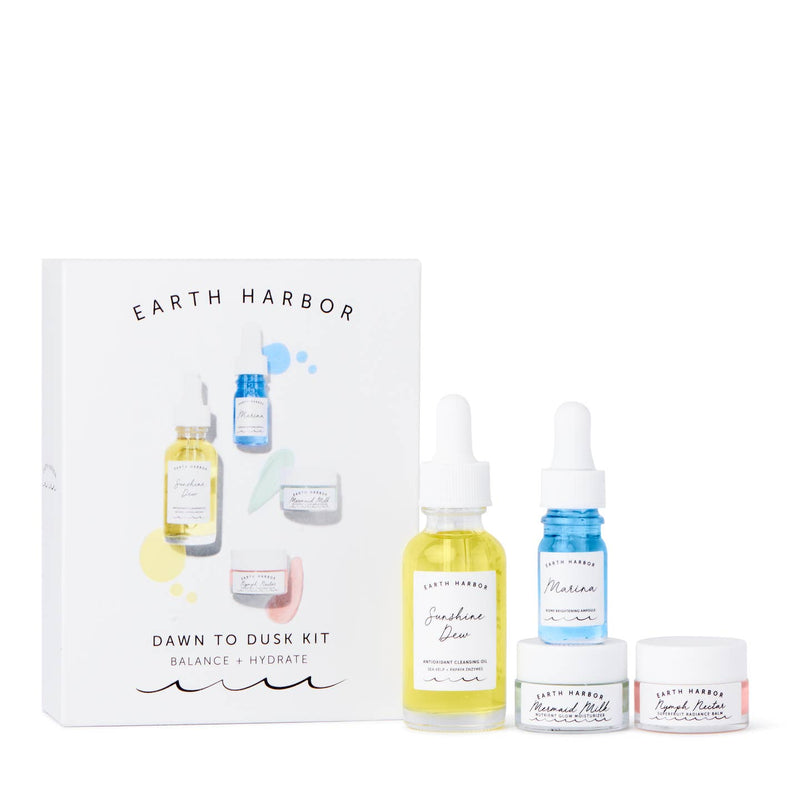 Dawn To Dusk Gift Set | Cleanse + Hydrate + Brighten