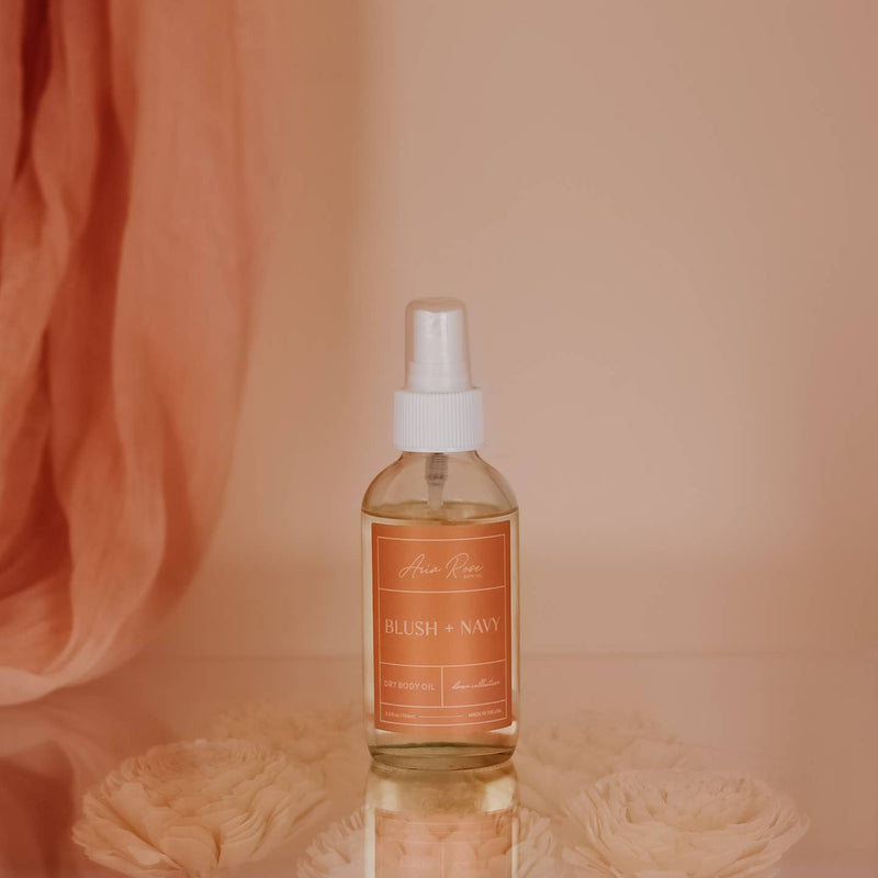 Dry Body Oil | Blush + Navy