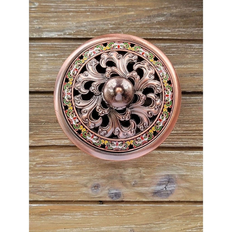 Painted Incense Holder