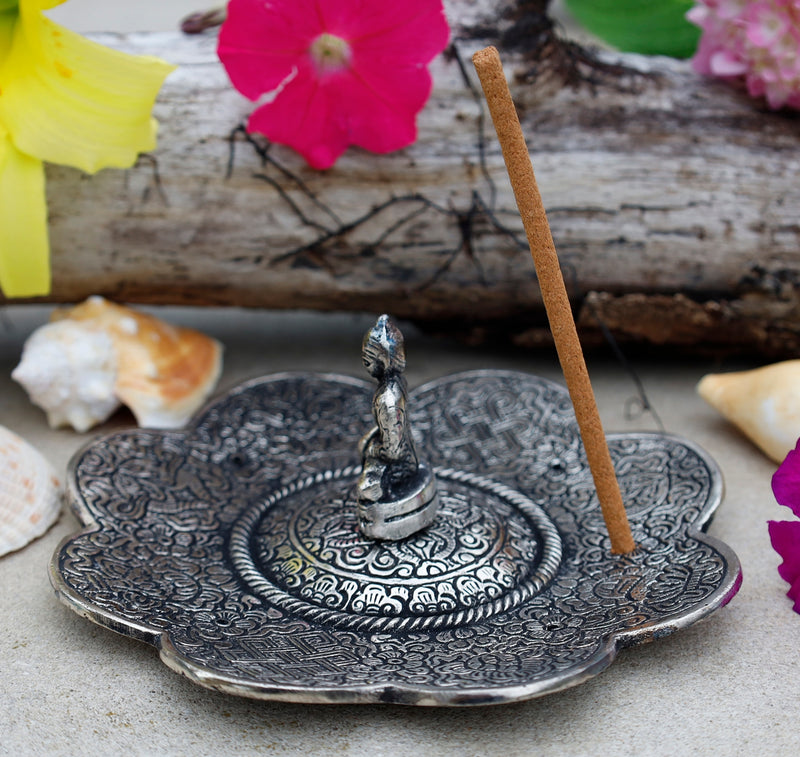 Metal Incense Burner | Buddha