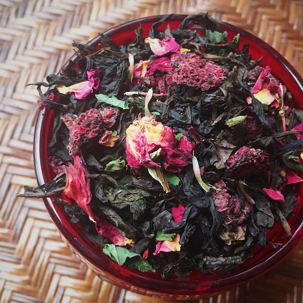 Raspberry Oolong Tea