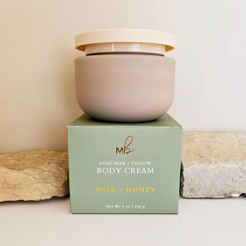 Goat Milk + Tallow Body Cream | Milk & Honey