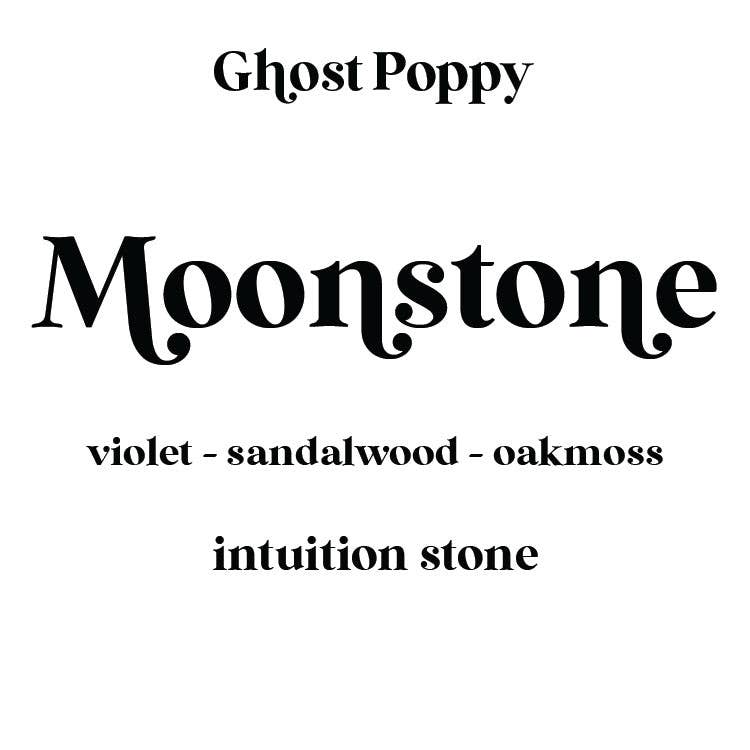 Moonstone Incense | Violet + Sandalwood + Oakmoss