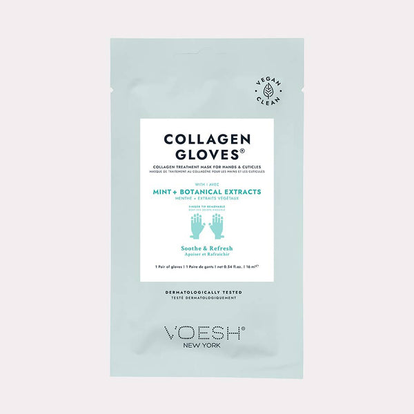 Collagen Gloves | Mint + Botanical Extracts