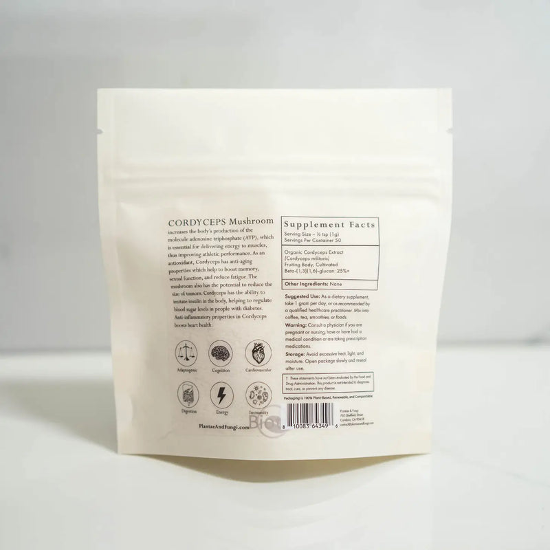 Cordyceps Mushroom Powder 2oz