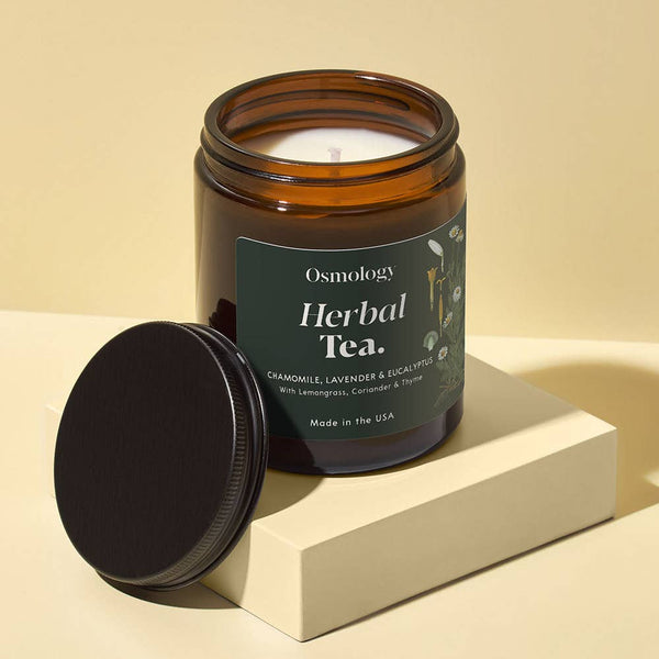 Herbal Tea Candle | Chamomile + Coriander + Lavender + Thyme