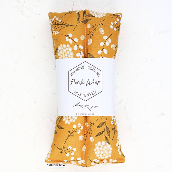 Neck + Body Hot/Cold Wrap | Mustard Flowers