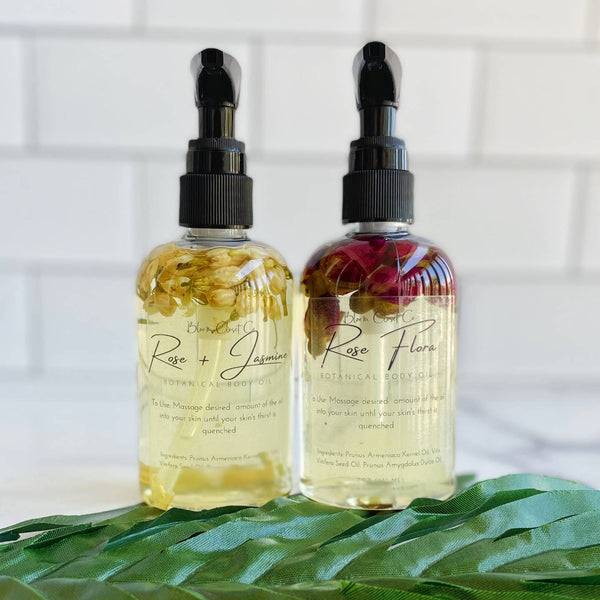 Hydrating Botanical Body Oil | Rose + Jasmine