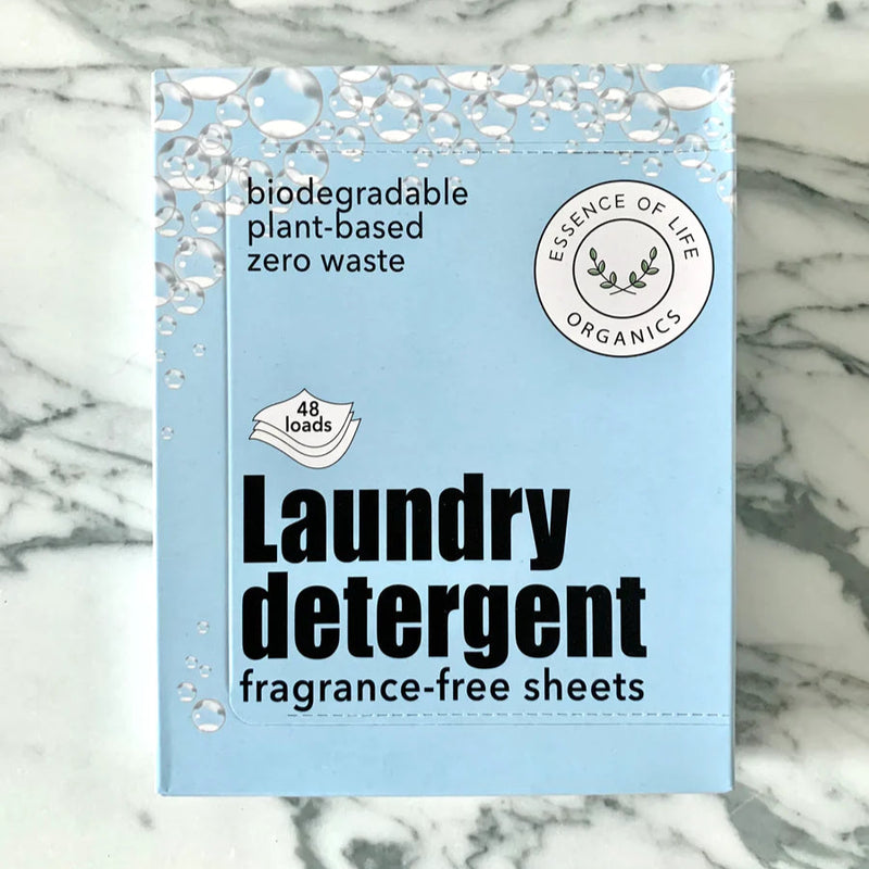 Fragrance Free Laundry Detergent Strips