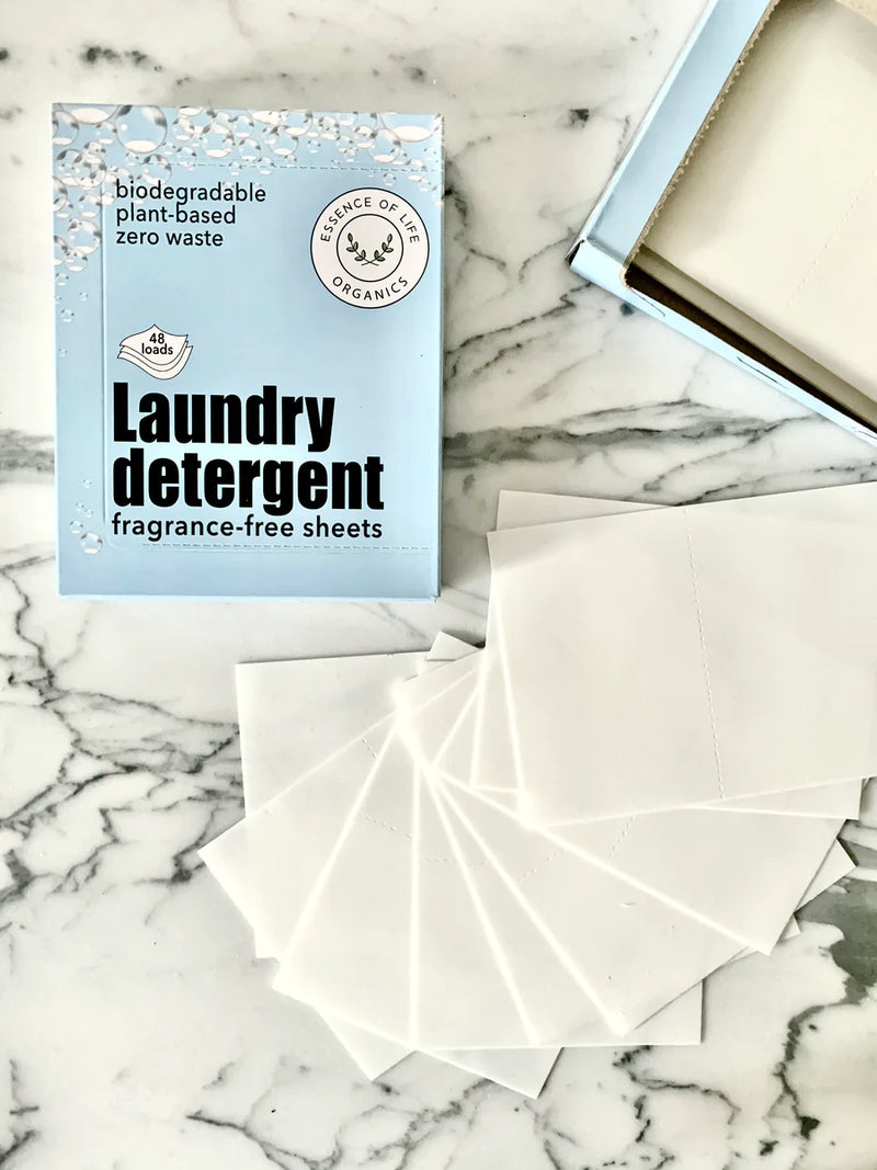 Fragrance Free Laundry Detergent Strips