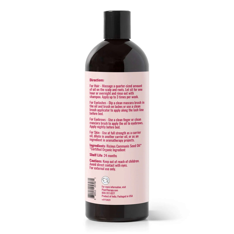 Organic Castor Oil 16oz