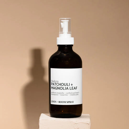 Patchouli + Magnolia Leaf | Linen + Room Spray