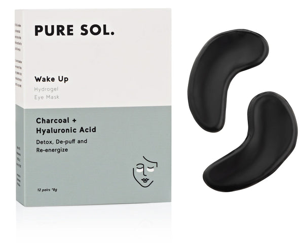 Wake Up Charcoal + Hyaluronic Acid Eye Mask