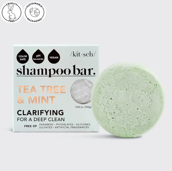 Tea Tree Mint Clarifying Shampoo Bar Extra Strength