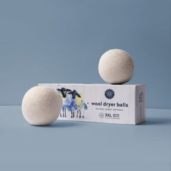 Wool Dryer Balls - White