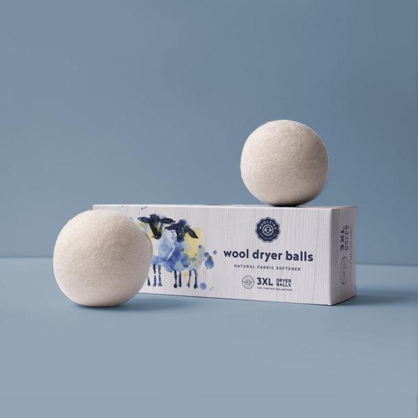 Wool Dryer Balls - White