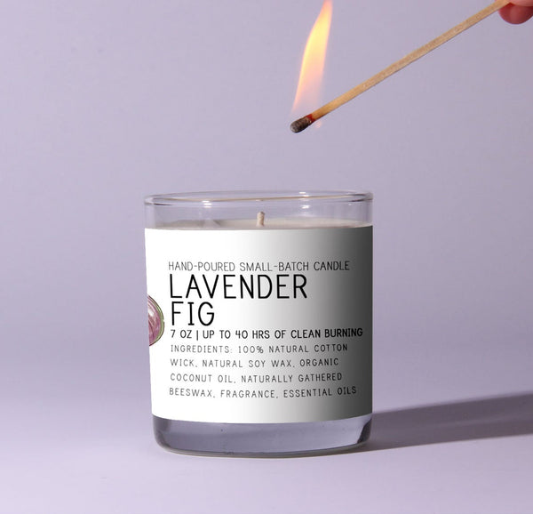 Lavender Fig Candle | 7 oz