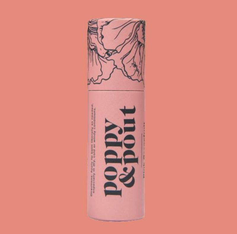 Poppy & Pout Pink Grapefruit Lip Balm