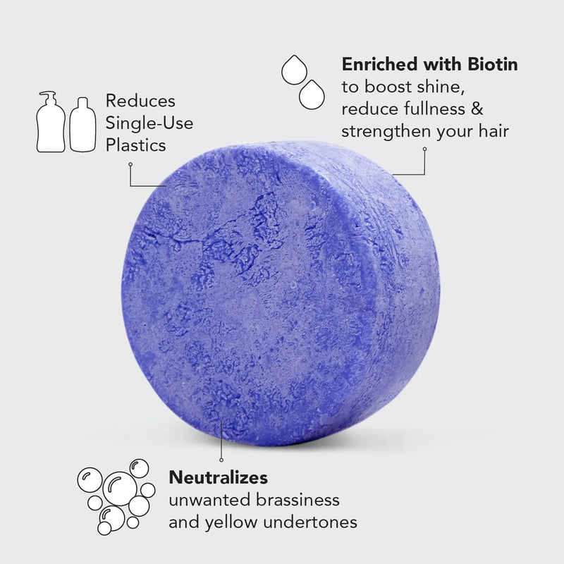 Purple Toning Shampoo Bar