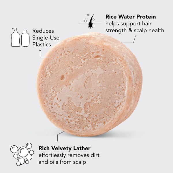 Strengthening Rice Water Protein Shampoo Bar