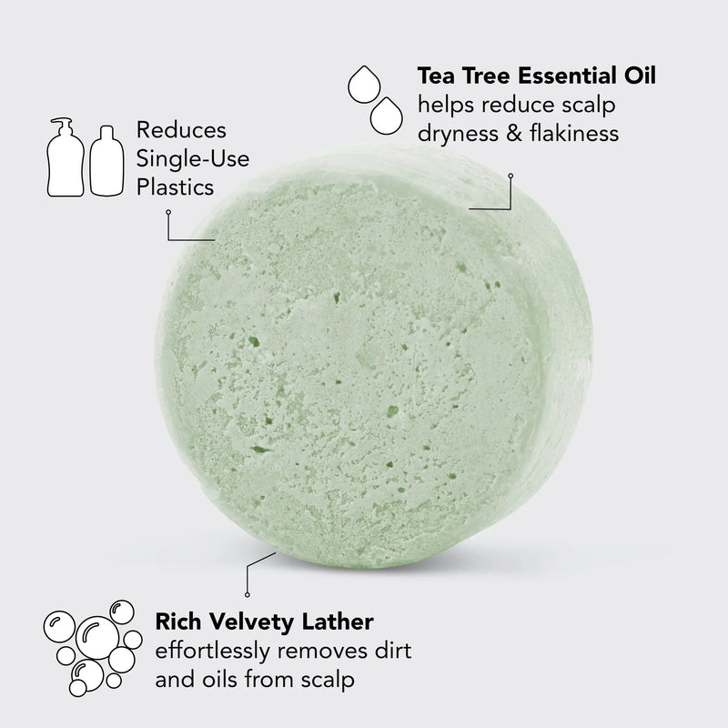 Tea Tree Mint Clarifying Shampoo Bar Extra Strength